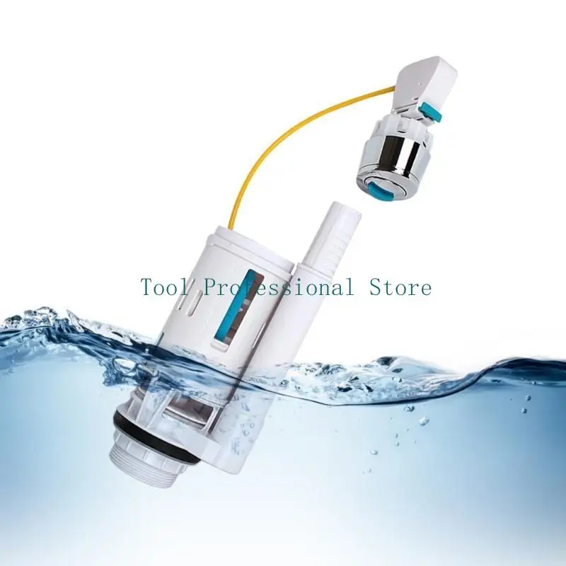 

57QF Convenient Line-Controlled Double Flush Valves Plumbing Fixture for Toilet Tanks