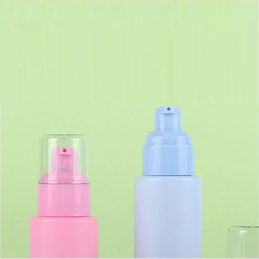 30ml Pusta szklana butelka z pompką Podróżny dozownik podkładu Pusty pojemnik do wielokrotnego napełniania na płynny krem ​​do ciała Olejek eteryczny