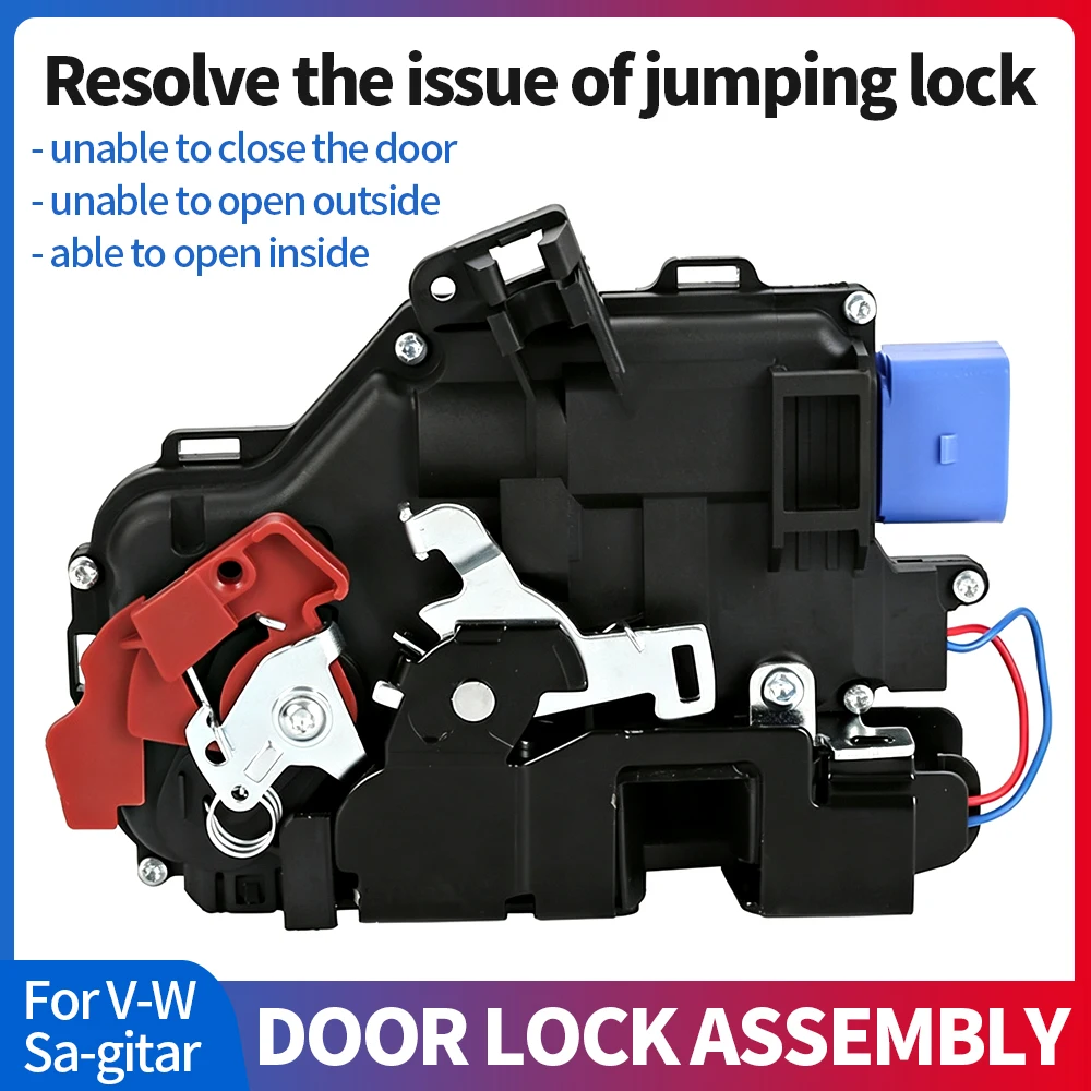 Door Lock Latch Actuator for VW Sagitar 3D1837015 3D1837016 7L0839015 7L0839016A Front Rear Car Central Door Lock Block Assembly