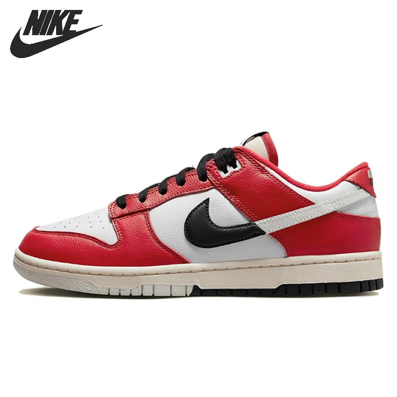 Nike Dunk Low Men Women Skateboarding Shoes Classic Unisex Sneakers Reverse Chicago