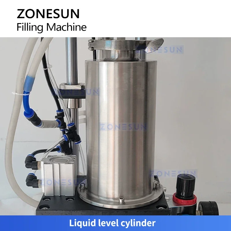 

Zonesun ZS-YTZL500Q Вакуумный наполнитель Пневматическая машина для розлива Машина для розлива духов