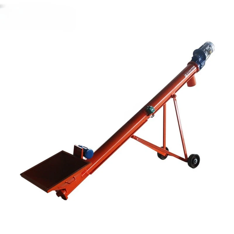 

Mobile Spiral Cement Conveying Multifunctional Fly Ash Mortar Hoist Electric Concrete Spiral Feeder