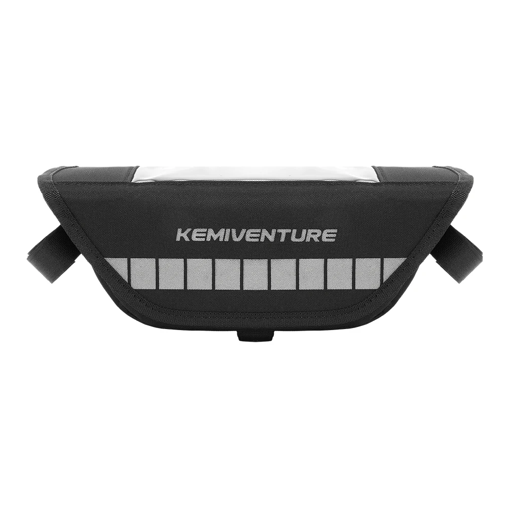 Universelle Motorrad-Lenkertasche, Handy-Navigationsfach, Schlüssel- und Kartenaufbewahrungstaschen für Street-, Touring- und Adventure-Bikes Zubehör – Detail 2