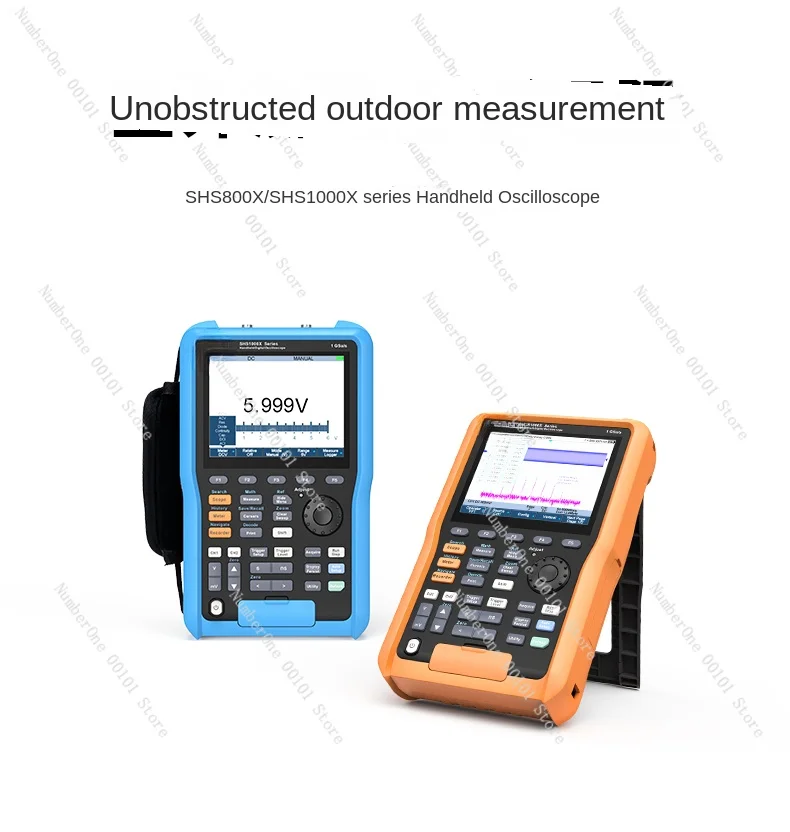 Handheld oscilloscope multimeter 70-200MHz bandwidth SHS807/810/820X