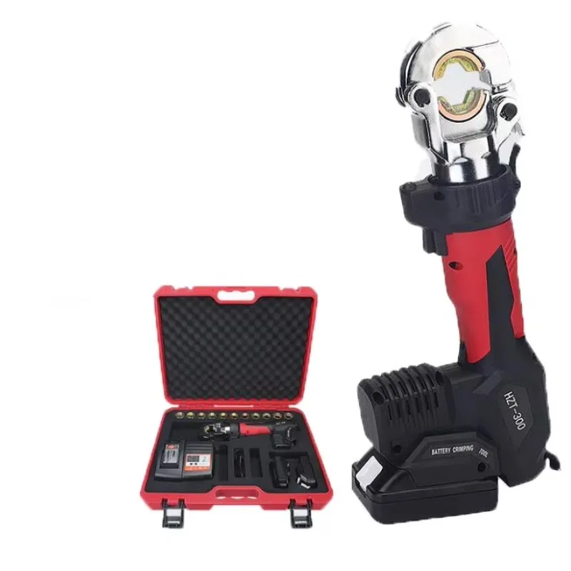 

HZT-300 Portable Electric Hydraulic Pliers Mini Cordless Electrician Cable Copper Nose