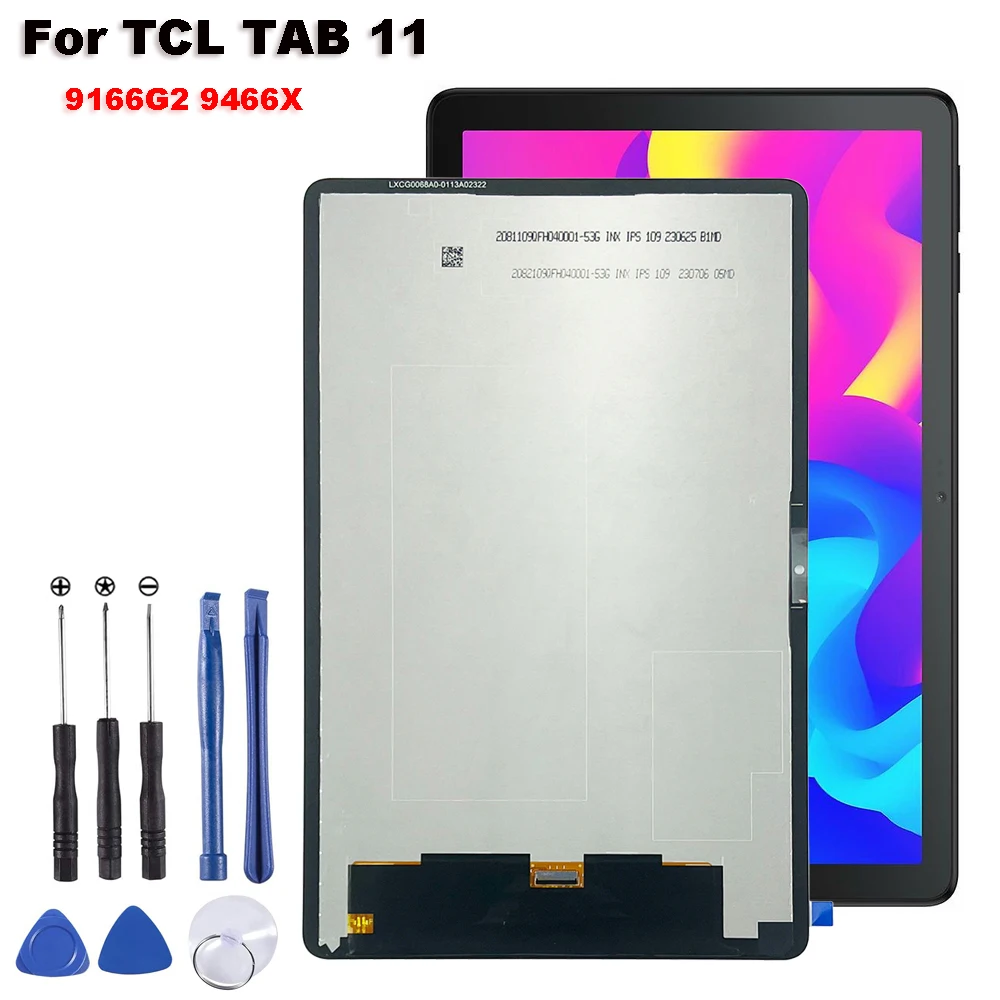 

Orig 10.95" For TCL TAB 11 9466X 9166G2 LCD Display Touch Screen Digitizer Glass Panel Assembly Replacement