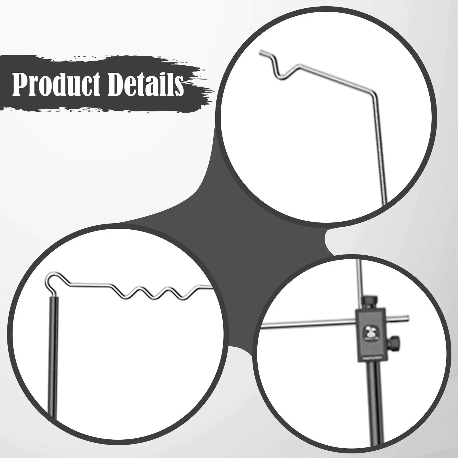

Camping Lantern Stand Table Lamp Pole Hanger,Light Bracket Stand Light Holder for Outdoor,Hiking,Tents,Traveling,Backpacking