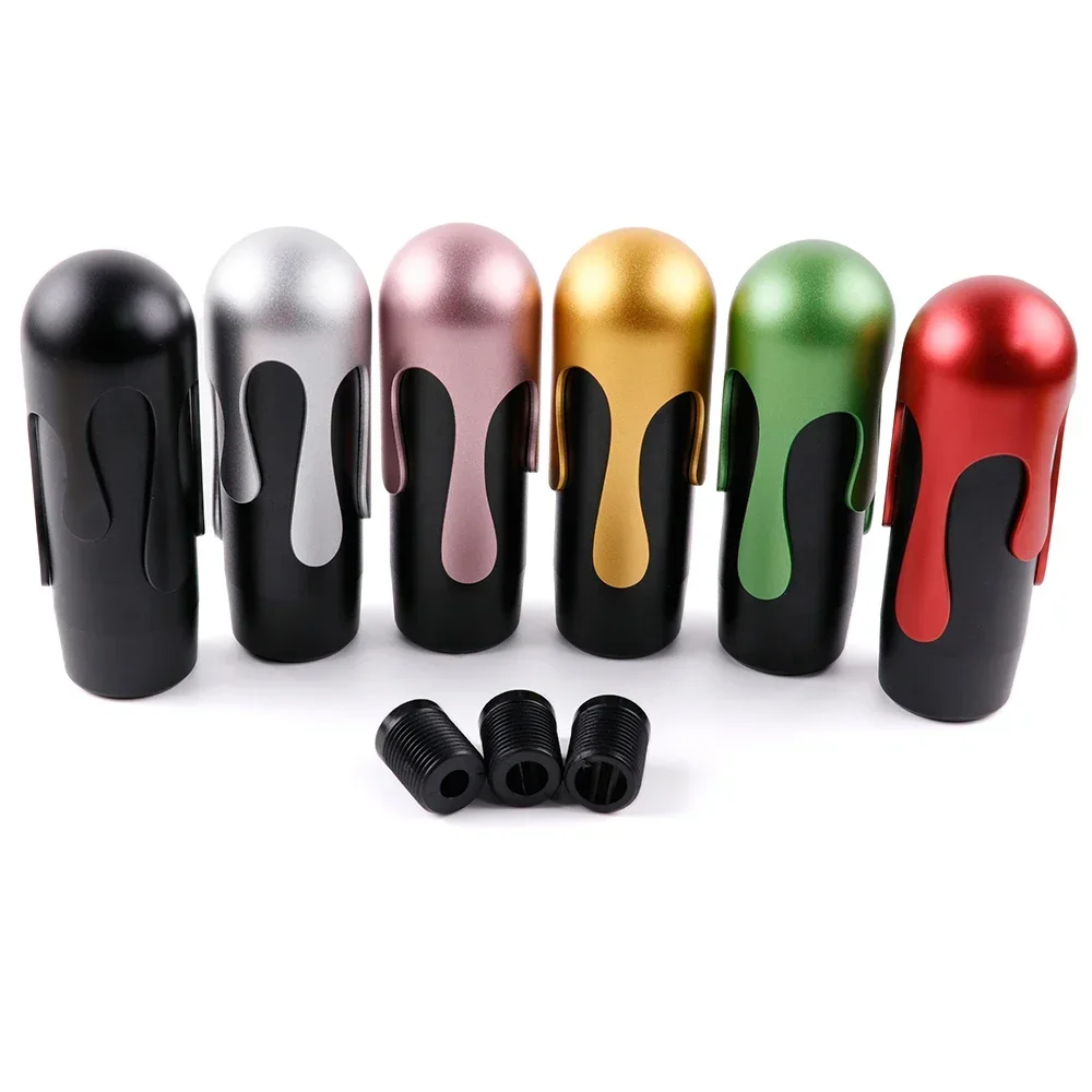 LikeWise Style Creative Design Ice Cream Manual Car Gear Stick Shift Knob Aluminum Shifter Lever Head