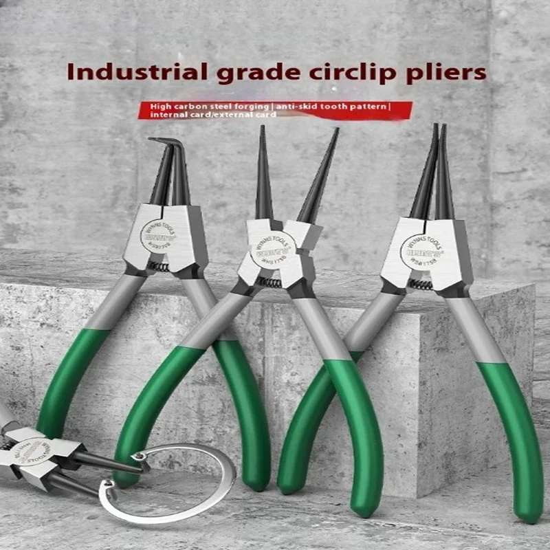 5/7/9/13 inch Snap Ring Pliers Set Lock Ring Circlip Pliers for Removing Installing Puller Locking Rings Shafts Hand Tool