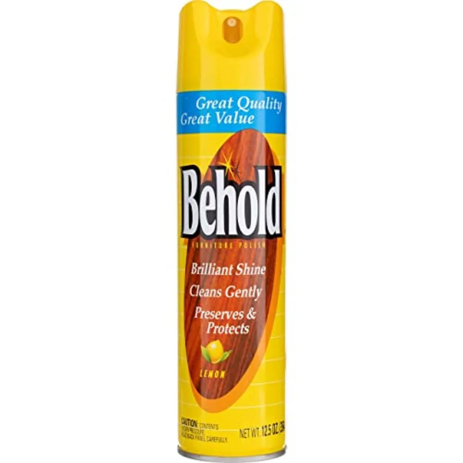 

Furniture Polish, Lemon, 12.5 Ounce 2 Pack