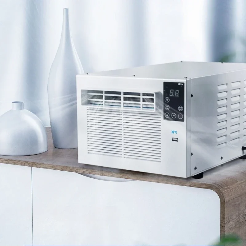 

Mosquito net air conditioner, outdoor mobile installation-free and drainage-free