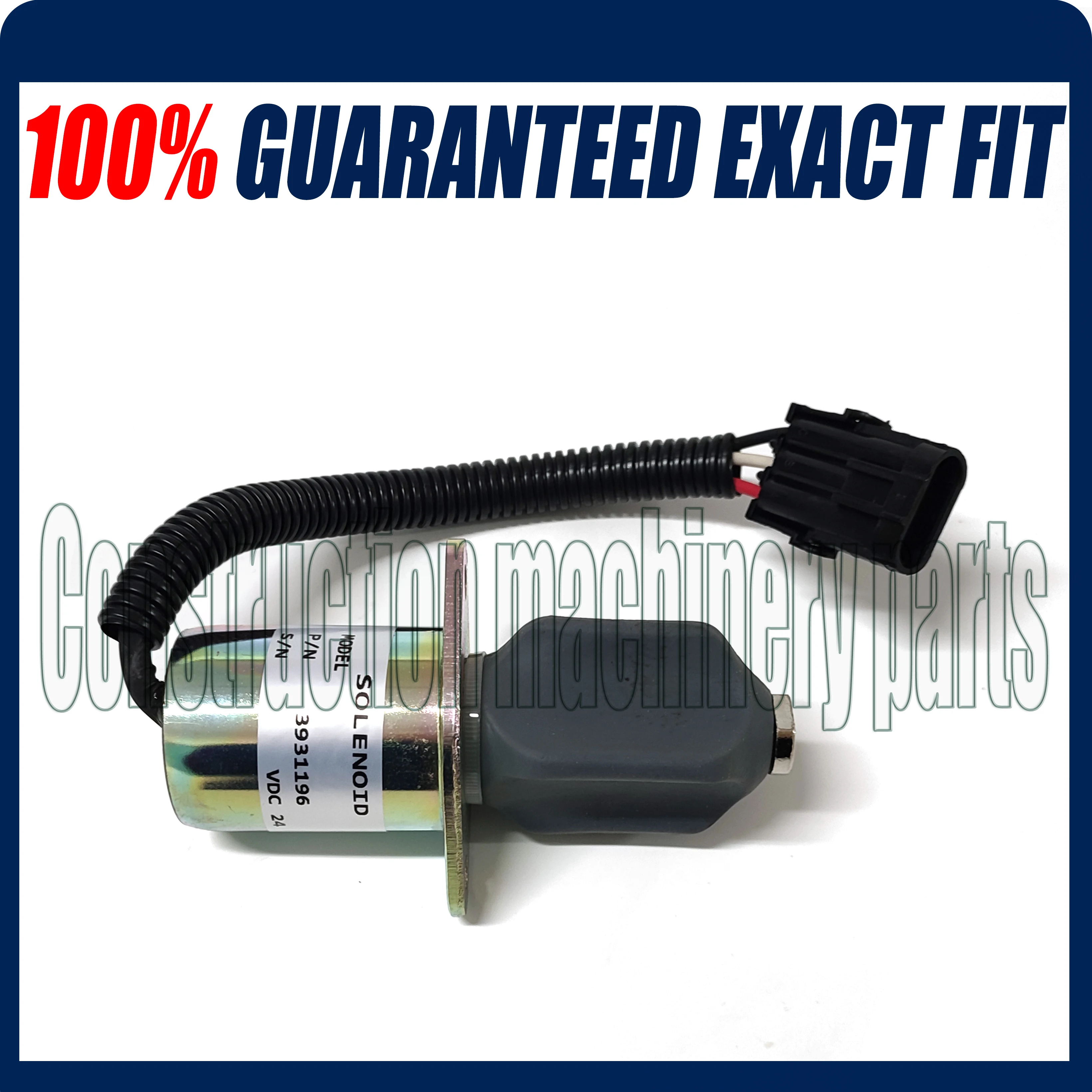 

24V Stop Solenoid Valve 3931196 For Kubota SuperMini Series 4HP SA-3665-24 3919423 SA-4754-24 1753ES-24A6UC3B1S1 ZSF-3C