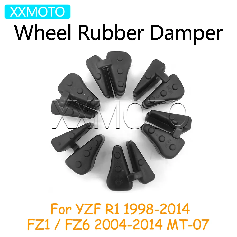 

For Yamaha YZFR1 98-14 FZ1 FZ6 04-14 MT07 14-24 YZF R1 FZ 1 6 MT 07 Hub Damper Rear Wheel Drum Rubber Sprocket Buffer Damper
