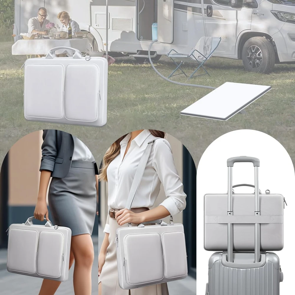 Przenośna torba do przechowywania Starlink Mini Outdoor Travel Handbag Wodoodporna, wstrząsoodporna torba na ramię do akcesoriów Starlink Mini — zdjęcie produktu 6