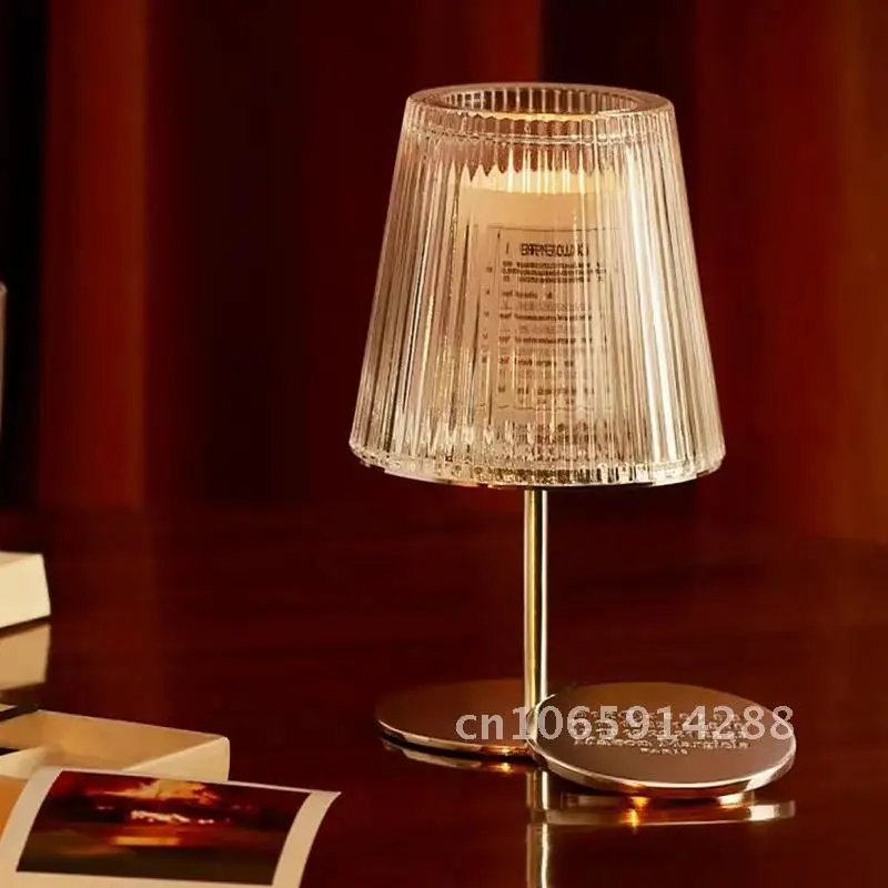 

Table Candle Holders Stand Transparent Glass Lantern Candle Nordic Luxury Lamp Kaarshouder Wedding Decoration Holders Style Glam