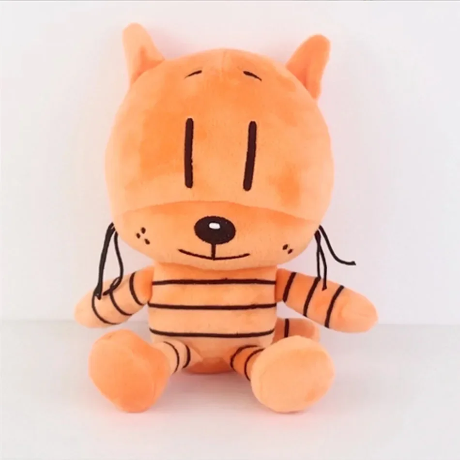 4PCS New Dog Man Plush Toy Anime Petey Cat Puppy Stuffed Animal Cartoon Plushies Figures Pillow Birthday Gift