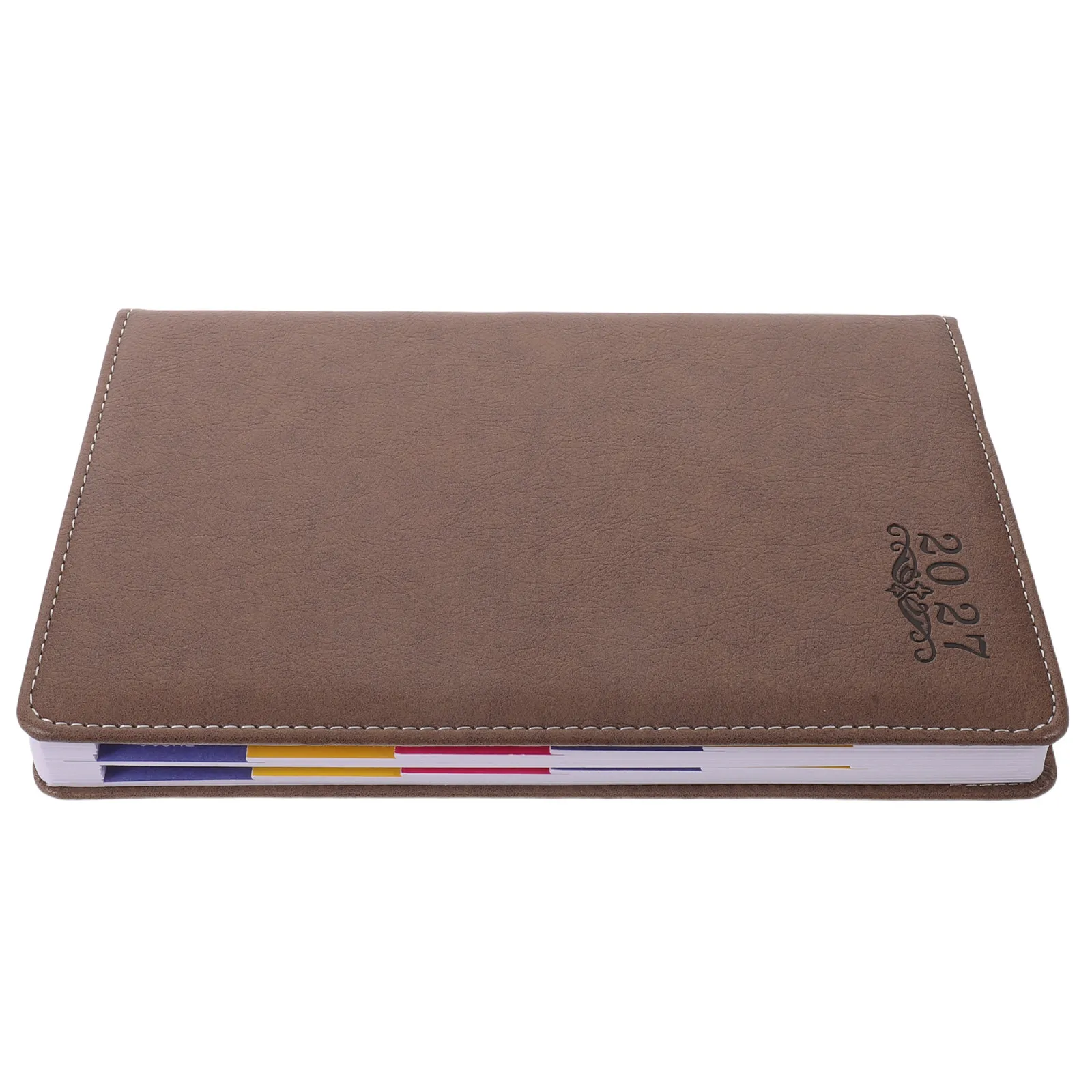 Daily Planner Notebook 2027 A5 Size Hardcover Stable Binding School Planning Journal One Page Per Day Calendar