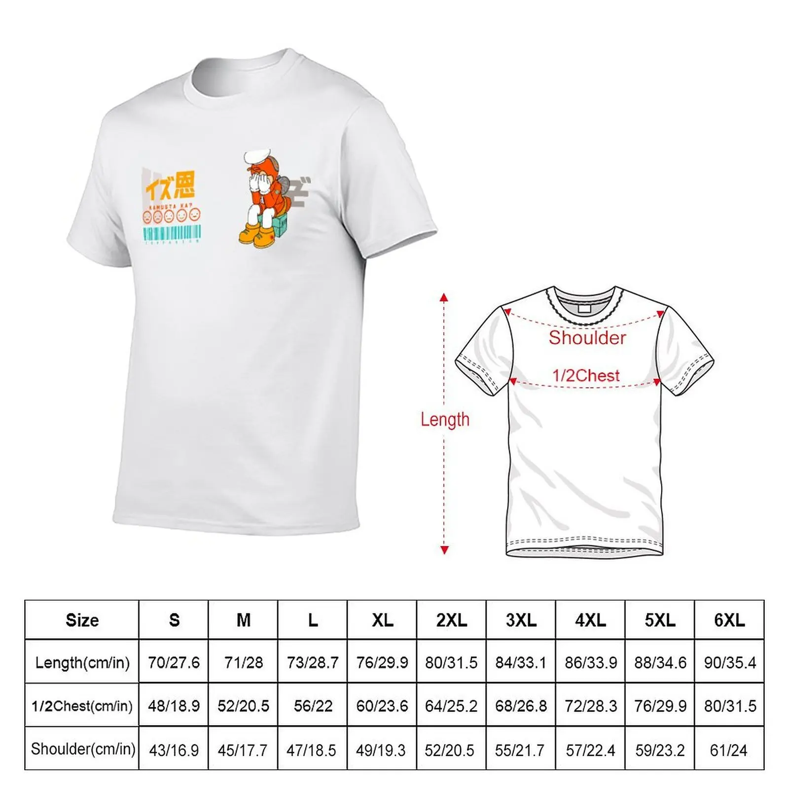 JOLLIBEE SADBOI KAMUSTA KA 2 T-Shirt anime t shirts for man t shirt man luxury T-Shirt