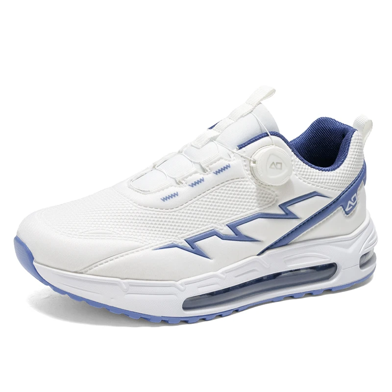 

Waterproof leather upper, fleece-lined sports shoes for men - Winter lightweight shock-absorbing soft sole running shoes, studen