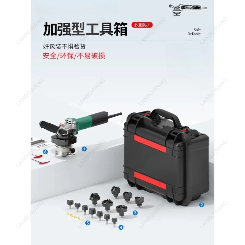 Beveling Machine Curved Pipe Multi-function Flat Stainless Steel Plate Brushless Arc Surface Milling Edge Chamfering New Arrival