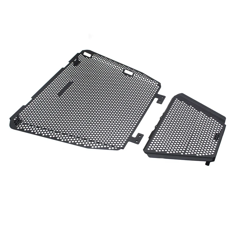 

Motorcycle Radiator Guard Grille Protector Cover Oil Cooler Guard Black For Aprilia RSV4 1000 APRC RF Tuono V4 1100 RR Factory