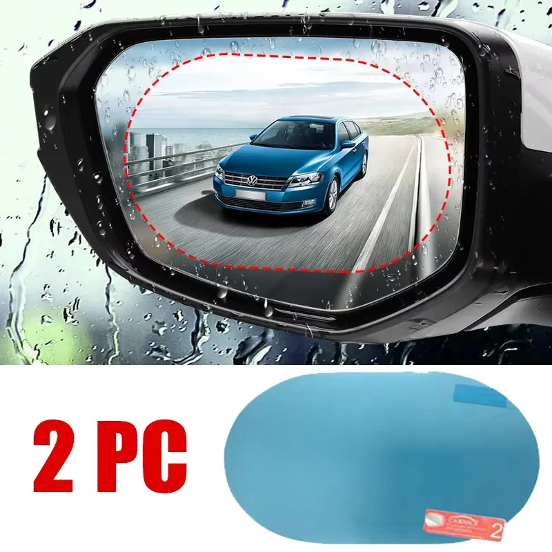 

1Pair Car Rearview Mirror Protective Film Side Windows Sticker Anti Fog Glare Rainproof Waterproof Mirror Film Clear Coatin