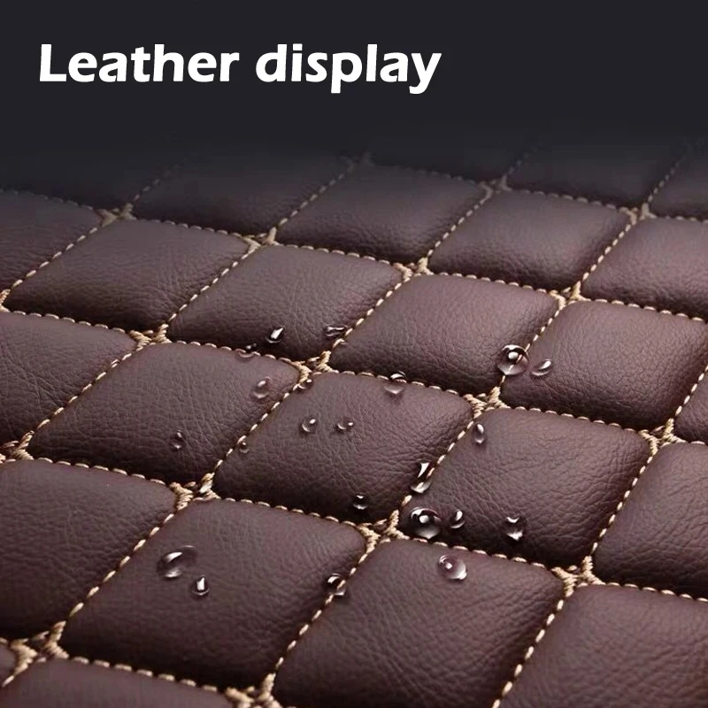 4pc Set car floor trunk mat for Citroen C4 Picasso 5-seat 2014 2015 2016 2017 2018  with towel view 6