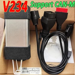 New Reprog Can Clip V234 ForRenault Diagnose Obd2 Automatic Diagnostic Interface Scanner Tool Car Vehicle Support CAN-M