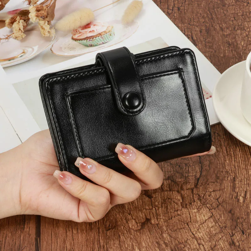 M5 A8 Leather  Mini Notebook Portable  Loose-Leaf Hand Book 5 Ring Metal Binder Planners Organizer Diary Journal Wallet