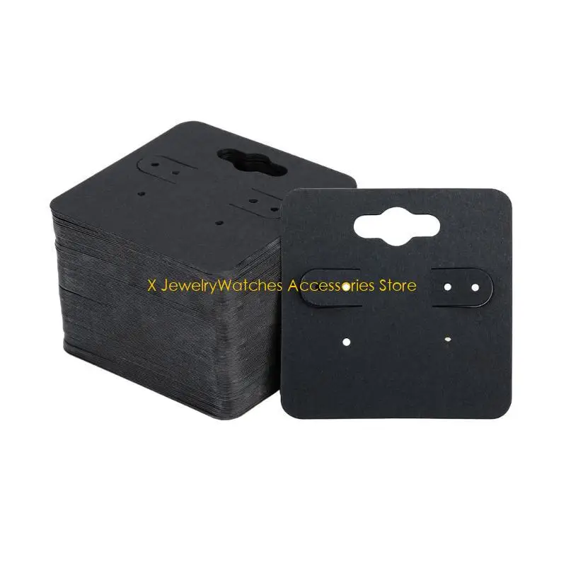 

31KD 100Pieces Pricing and Display Cards Practical Earring Display Cards for Organizi