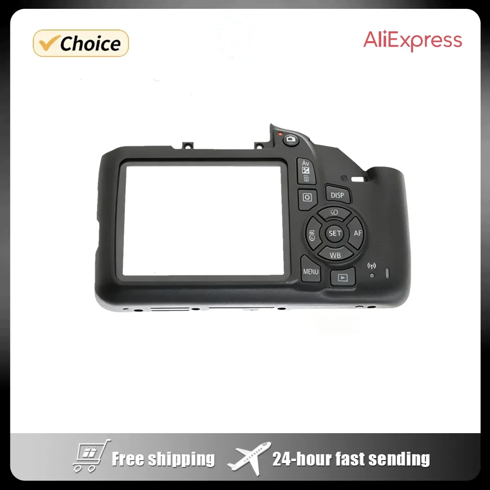 Original NEW For Canon 1500D 2000D Back Cover Rear Case Shell + Dial Wheel Button EOS Rebel T7 KISS X90 CG2-5800 Part