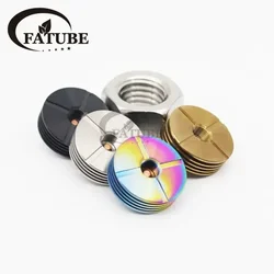 22mm 24mm 25mm 510 Finned Heat Sink Thread Connection Adjustable Copper Center Screw Nut Fasteners Hardware Accessories 1Pcs