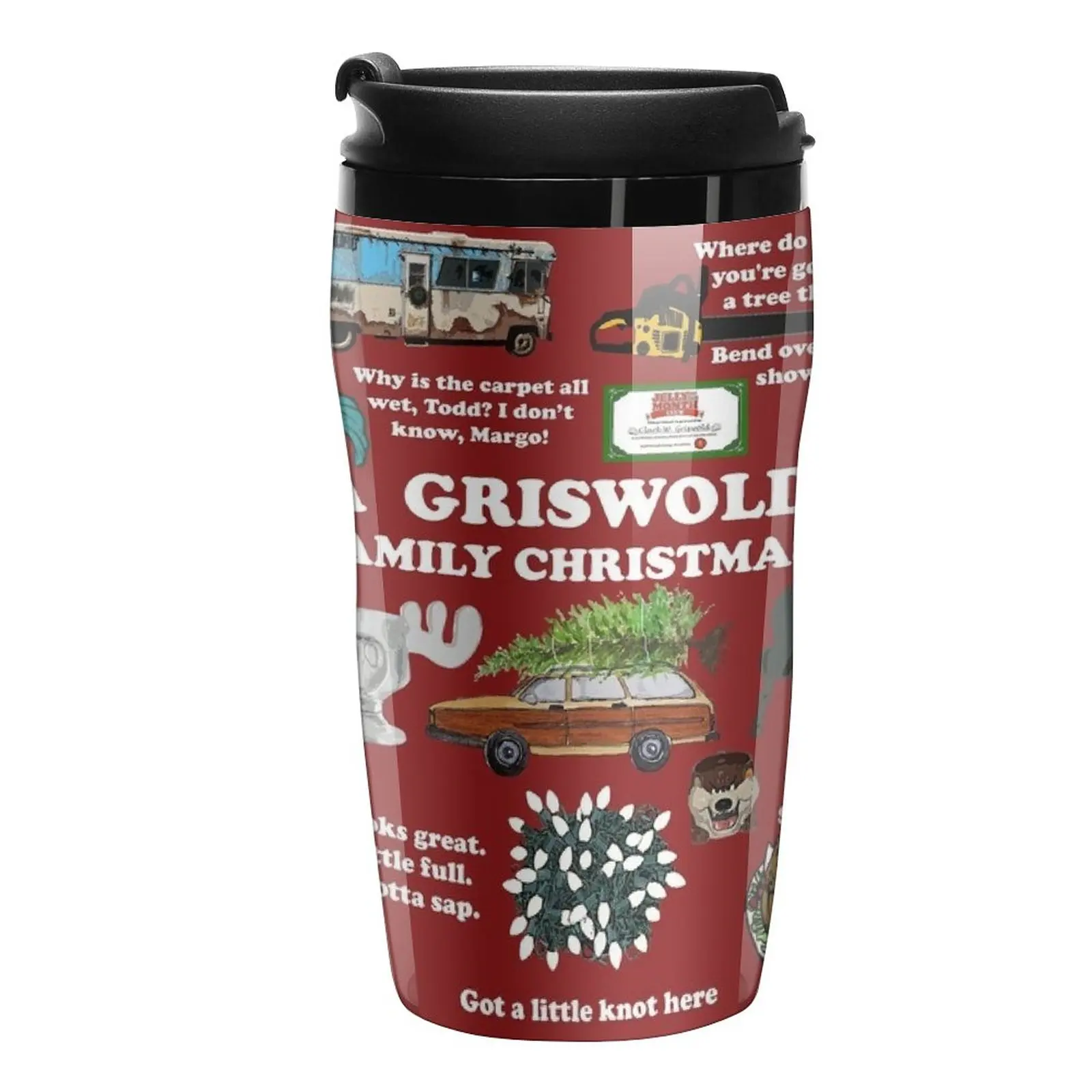 

New Christmas Vacation Collage Travel Coffee Mug Cups For Cafe Tea Cup