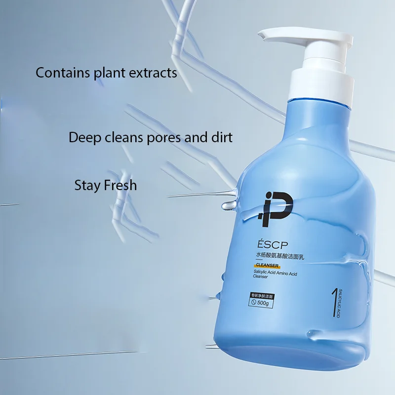 

ESCP Salicylic Acid Amino Acid Cleanser Hydrating and Moisturizing Gentle Cleansing Dirt Moisturizing and Refreshing Skin Care P