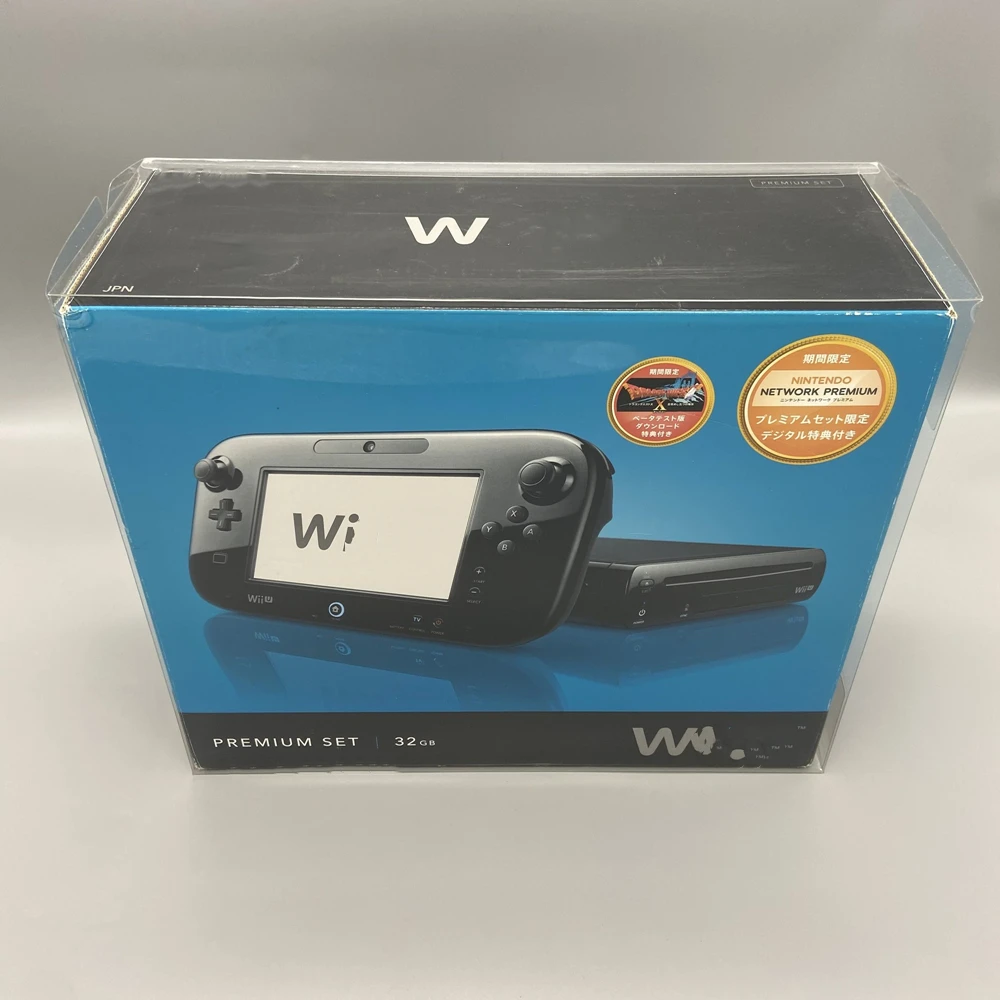 Collection Display Box For We&You/Wii U/Nintendo Game Storage Transparent Boxes TEP Shell Clear Collect Case