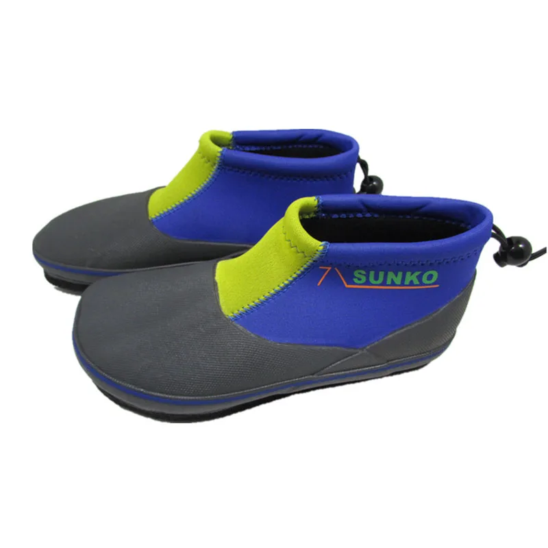 Fly Fishing Aqua Underwater Shoes Rock Wading Shoes Felt Sole Boots No-slip Fabric and Elastic Rubber Hunting Shoes