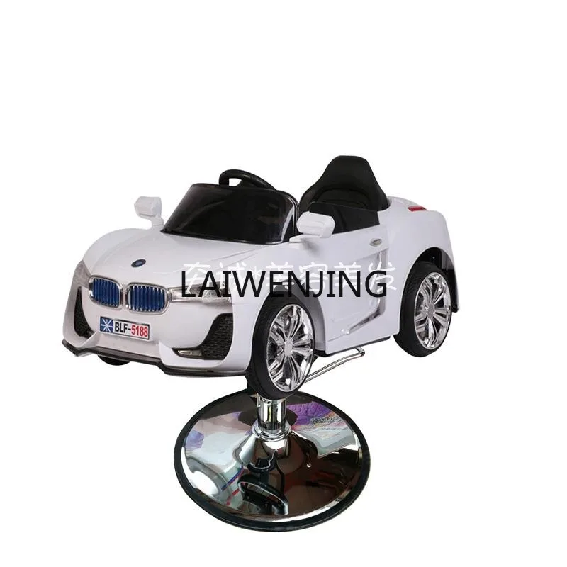 كرسي حلاقة أنيق وبسيط من MJY، واجهة MP3/USB، كرسي حلاقة موسيقى كرتونية