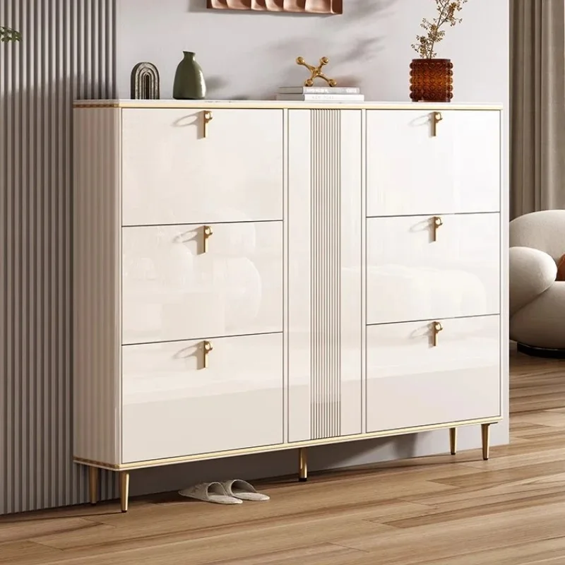 Corridor Home Shoe Cabinet Drawer Type Living Room Shoe Cabinet Modern Luxury Large Capacity Casa E Giardino Hallway Furniture