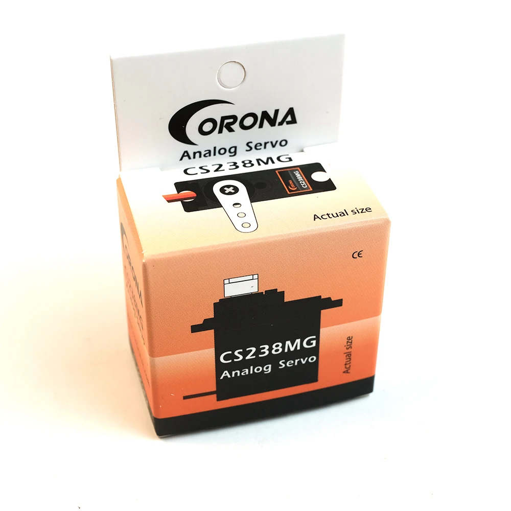 1/2/4pcs Corona CS238MG CS-238MG Metal Gear Servo 4.6kg / 0.14sec / 22g for RC Toy Model Airplane
