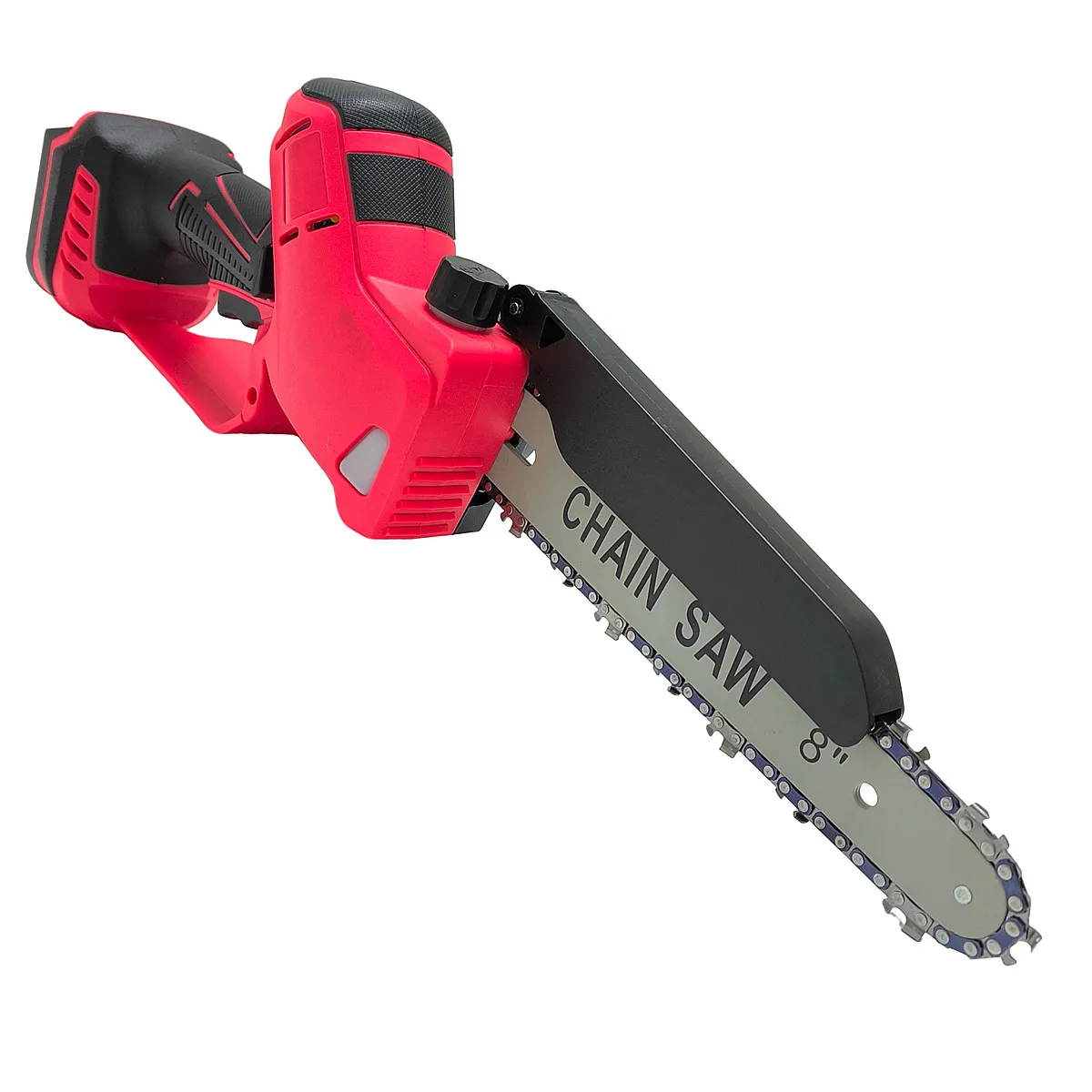 3000W 8 Inch Electric Chainsaw With Oil Tank Safety Hand Guard Woodworking Garden Chain Saw Power Tool For Milwaukee 18V Battery