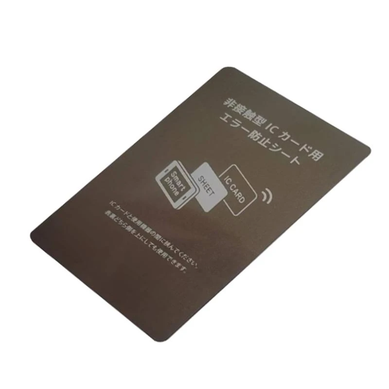 

Grey Anti-Metal Magnetic NFC Sticker Paster for iPhone Cell Phone Bus Access Control Card IC Card Protection Supplies