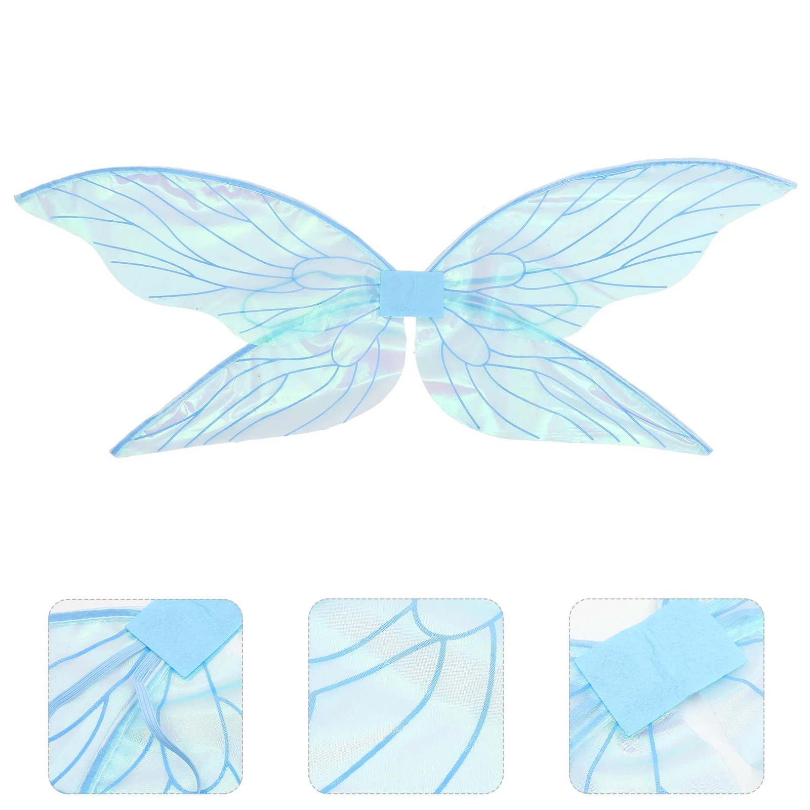 Fairy Wing Costume Prop Elf Wings For Women Kids Cosplay Party Decor Photo Booth Accessory Lightweight Wings Props