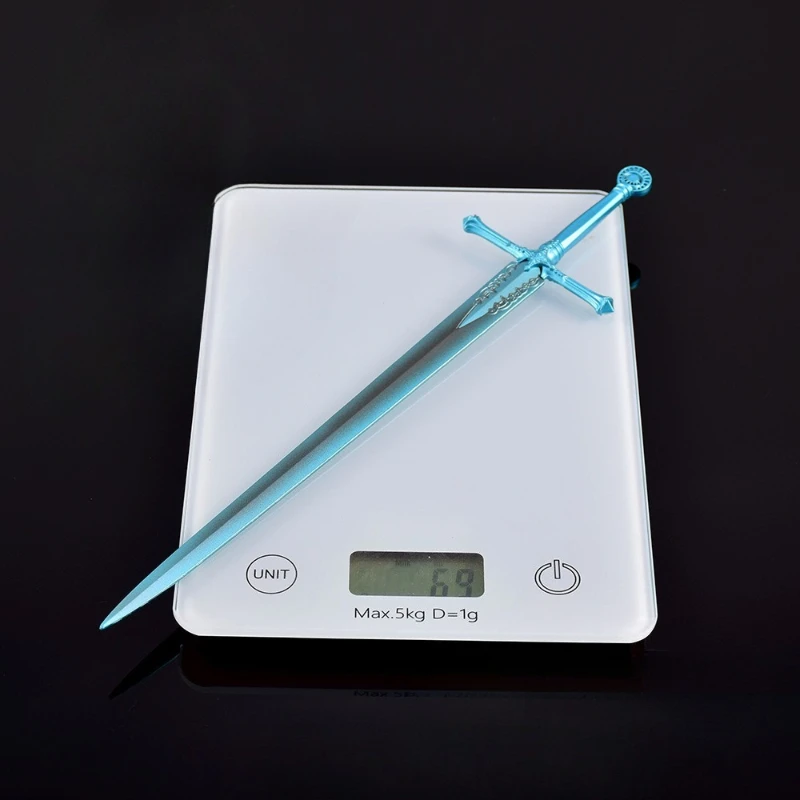 11,81 cala Eldenn Knight of Kalia Greatsword Metalowe Modele Gadżety do Gier Ekskluzywne Zabawki dla Magów Miecz Ozdoby na Biurko Prezenty dla Chłopców