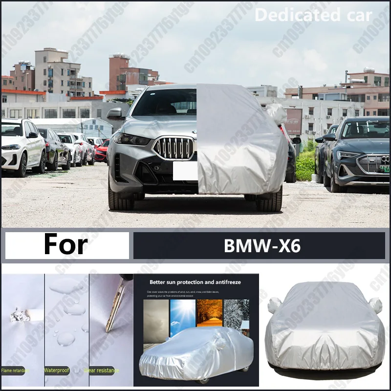 

For BMW-X6 Oxford cloth car cover for sun protection, rain resistance, and all season special car dust cover