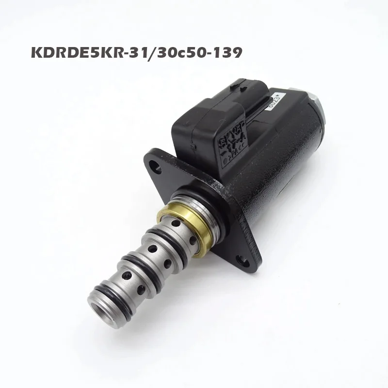 

KDRDE5KR-31/30c50-139 Solenoid valve is suitable for excavators
