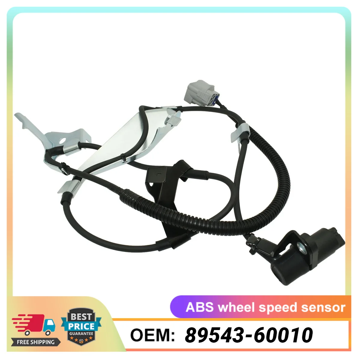 1PCS Front Left ABS Wheel Speed Sensor 89543-60010 8954360010 For Toyota Land Cruiser 100 LEXUS LX470 1998-2007