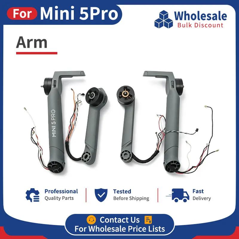 SNQP Front Rear Left Right Arm Leg For DJI Mini 5 Pro Replacement Repair Spare Parts Quadcopter Frame Arm Accessories