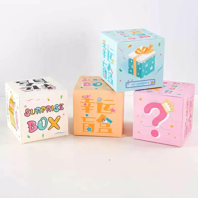 Custom Luxury Christmas Gift Advent Calendar Box Mystery Jewelry Cosmetics Blind Boxes