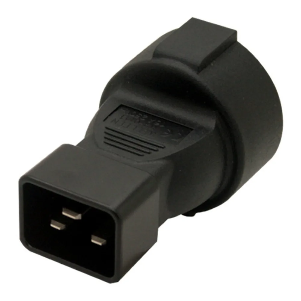 

110-250V 16A PVC Copper European Standard Power Conversion Socket 3-pin to 2-pin Round Recessed Plug Socket Converter