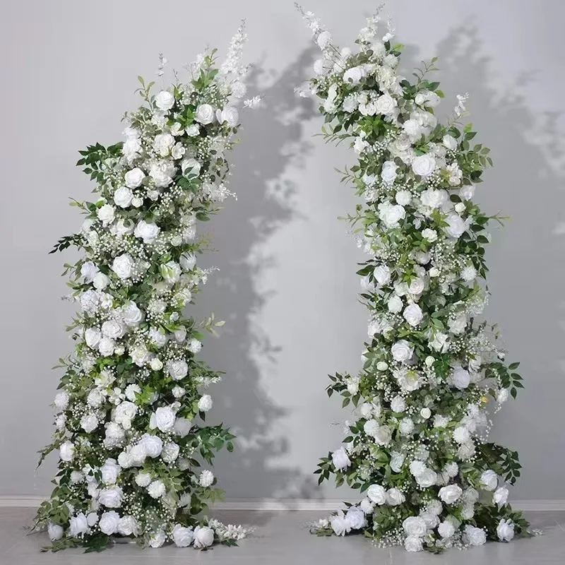 

Wedding Flower Arrangements Handmade Floral Wedding Arch Floral Arrangements Artificial Flowers for Wedding Decoration
